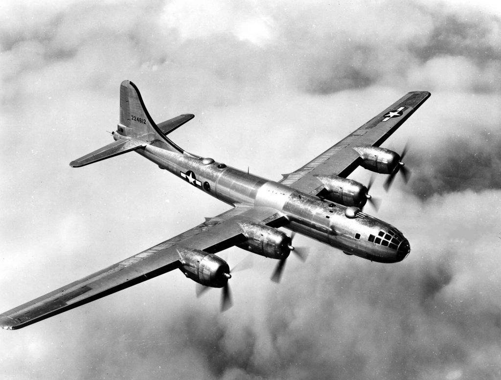 americký těžký bombardér Boeing B-29 Superfortress 